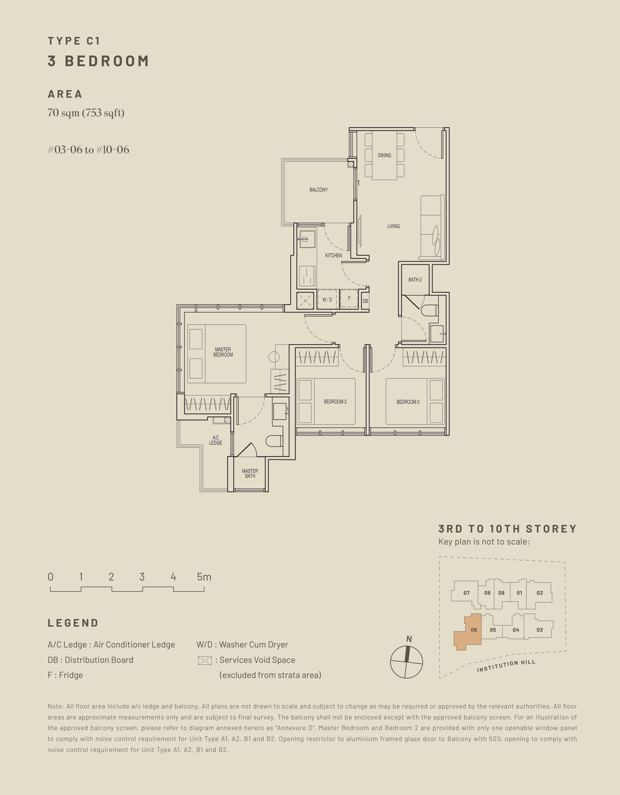 C1 - Hill House Floor Plan